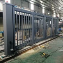 北辰區(qū)電動(dòng)伸縮門制造商-工廠工地懸浮門-安裝留尺寸
