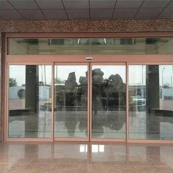 玻璃門安裝維修自動感應門電動卷簾門車庫門安裝維修