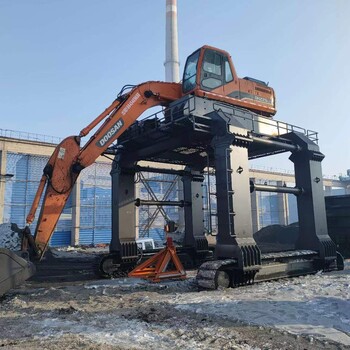 卸火車各型號挖機(jī)改裝大長腿源頭工廠