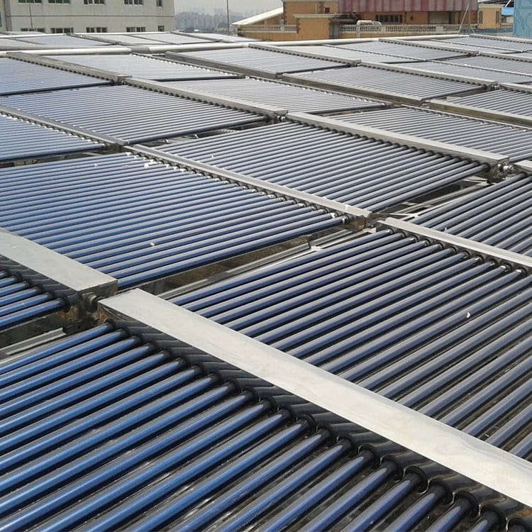 湖北随州太阳能热水工程.平板太阳能热水器生产厂家
