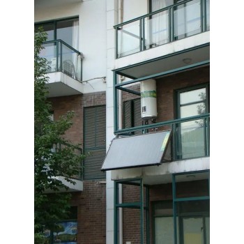 咸宁壁挂式阳台太阳能.板式太阳能热水器图片视频