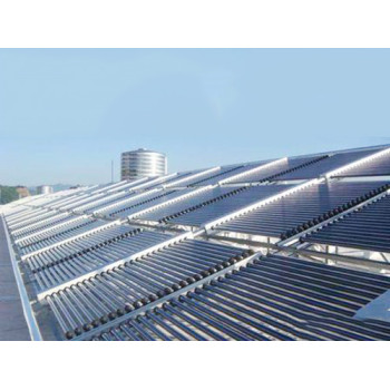 咸宁商用太阳能热水系统.工厂太阳能热水图片