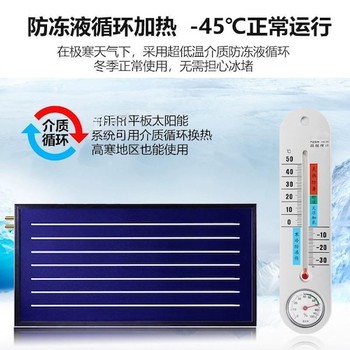 安徽黄山本地阳台壁挂太阳能热水器.平板太阳能生产厂家