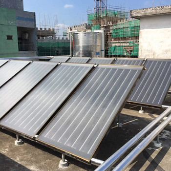 武汉青山区太阳能热水工程.平板太阳能热水报价明细