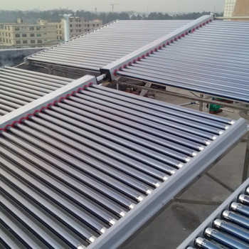 武汉汉阳区太阳能热水器系统.太阳能联箱热水工程原理介绍