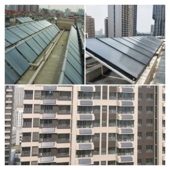 武汉江岸区工程太阳能热水.集中式太阳能热水原理介绍