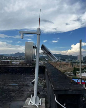 云南智能雷電預警系統30km探測儀氣象六要素無線傳輸三級聲光預警