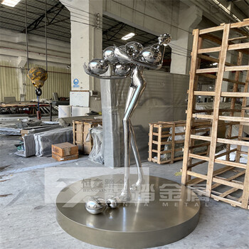不銹鋼異形雕塑鏡面鏤空不銹鋼雕塑不銹鋼抽象雕塑定制