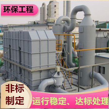 無錫非標(biāo)定制廢氣處理玻璃鋼廢氣塔盈和環(huán)保
