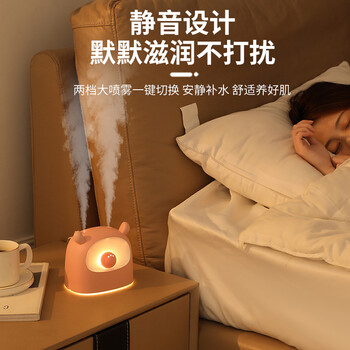 小胖雙噴香薰加濕器超大容量帶香熏設(shè)計-小家電生產(chǎn)廠家東莞華韋
