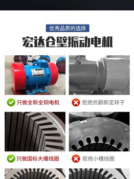 雞西市ZFB系列倉壁振動器宏達機械全銅機芯大功率振幅可調