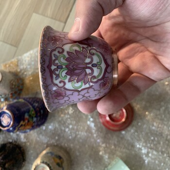 景泰藍花瓶擺件，銅胎掐絲琺瑯工藝品，景泰藍廠家批發定制