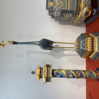 景泰藍廠(chǎng)家批發(fā)定制銅胎掐絲琺瑯工藝品景泰藍擺件花瓶