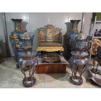 景泰藍(lán)工藝品景泰藍(lán)擺件景泰藍(lán)銅胎掐絲琺瑯廠家批發(fā)定制