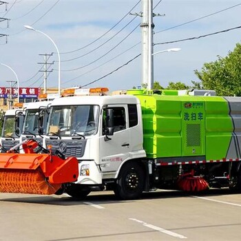 牵引式道路清扫车