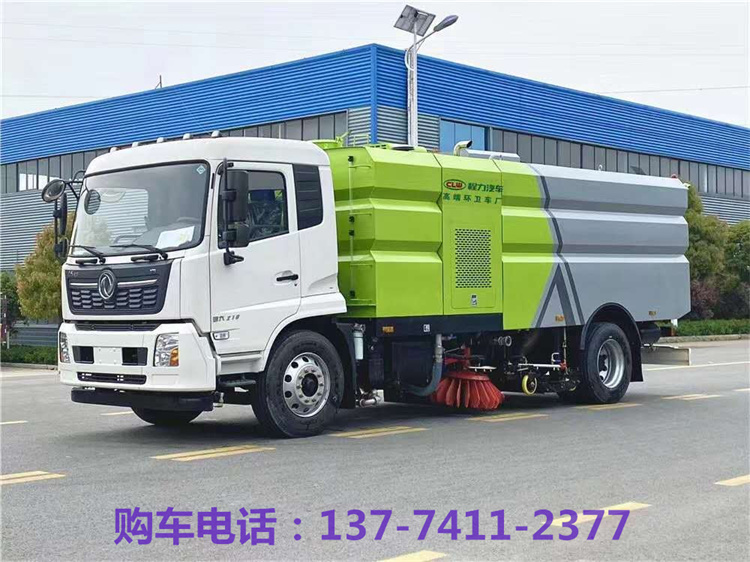 衡阳东风小型干式扫路车