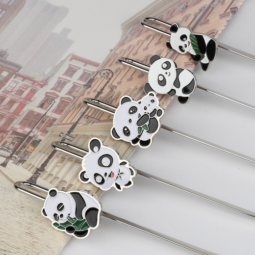 定制金屬書簽廠家國寶中國風(fēng)畢業(yè)禮品