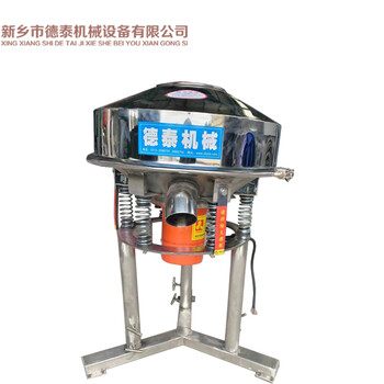 德泰機械DTXS-600型全不銹鋼漿液過濾用高頻振動篩