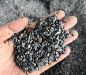 胶粘石黑色砾石-水洗石黑色砾石0.3-0.5cm-胶粘透水路面黑色石子