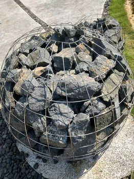 玄武巖鐵籠石-大石塊網(wǎng)墻-格柵網(wǎng)石墻-鋼絲籠石頭圍墻10-20公分