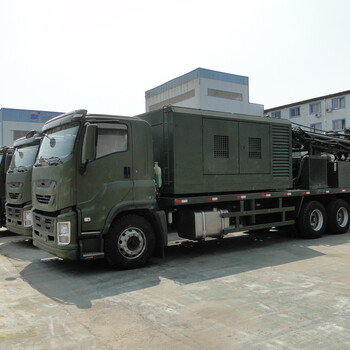 濱州鉆機(jī)濱鉆全液壓動(dòng)力頭車載鉆機(jī)