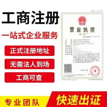 西安代辦營(yíng)業(yè)執(zhí)照的正規(guī)公司