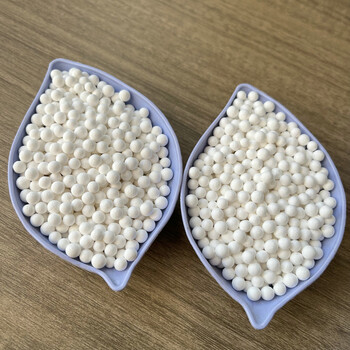 咸陽吸附式干燥機用活性氧化鋁球高空隙吸附劑AL2O3型號