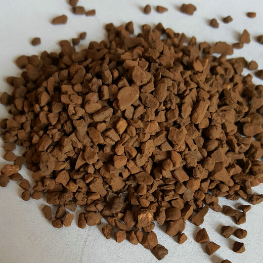 延安水處理工程除鐵除錳用錳砂規格1-22-4mm天然錳砂含量高