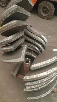 盾構(gòu)機(jī)超厚螺旋葉片-思創(chuàng)嘉德螺旋機(jī)葉片