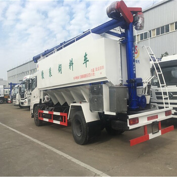 二手東風(fēng)福瑞卡12方14方散裝飼料車出售出租散裝飼料車輛運(yùn)輸車