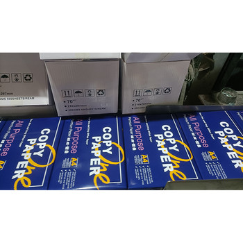 雙面使用不卡紙廠家現(xiàn)貨高白無(wú)塵復(fù)印紙80克a4紙出口非洲