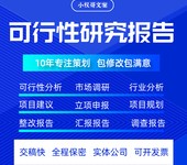 寻找代写可行性报告的，选对了让你省心省力省时！