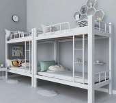 重庆学生床公寓型材床二连上下床二连床上下床厂家
