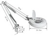 FEITA非泰品牌厂家供应高清夹桌式台夹式LED放大镜灯86A白玻