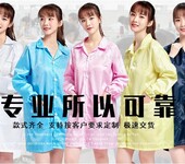 FEITA非泰廠商供應(yīng)防靜電服大褂條紋男女潔凈服凈化工作服