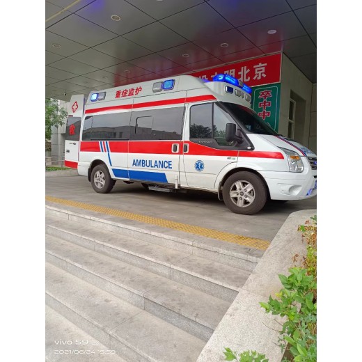 黄浦区120急救车出租公司-价格合理