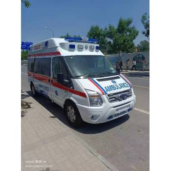 惠州带呼吸机救护车转运