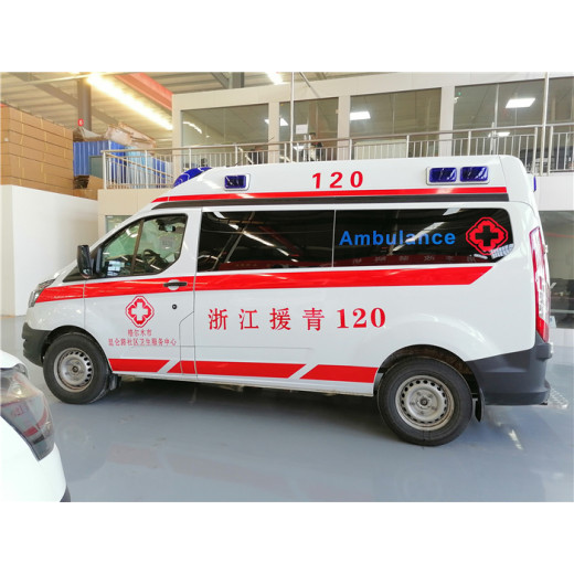镇江病人出院救护车接送-收费标准