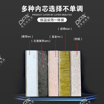 保溫裝飾一體板施工工藝保溫裝飾一體板廠家