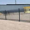 陕西省锌钢围墙护栏PVC护栏草坪护栏