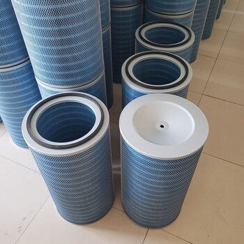 阻燃濾筒P191920橢圓形F8級別焊接粉塵防火花除塵濾筒