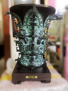 送禮何尊青銅器工藝品陜西校慶禮器母校紀(jì)念慶典刻做字
