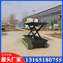 大棚用移動式升降作業(yè)平臺工地移動剪叉高空車履帶式行走升降機