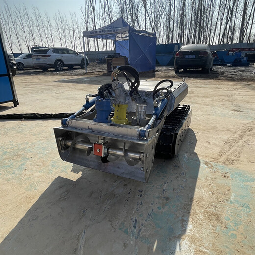 可調速行走履帶底盤機械臂履帶底盤總成清淤機器人底盤