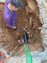 東莞地下暗管滲水檢測(cè)，PE供水管漏水搶修，埋地金屬管線走向探測(cè)