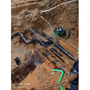 东莞新装管掉压查漏，消防管漏水检测，地下暗管漏水探漏维修