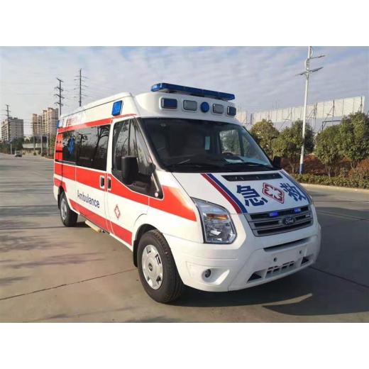 金山120长途救护车出租服务接送患者救护车