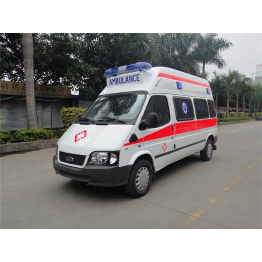 阿拉尔病人转院跨省运送患者危重病人转院救护车