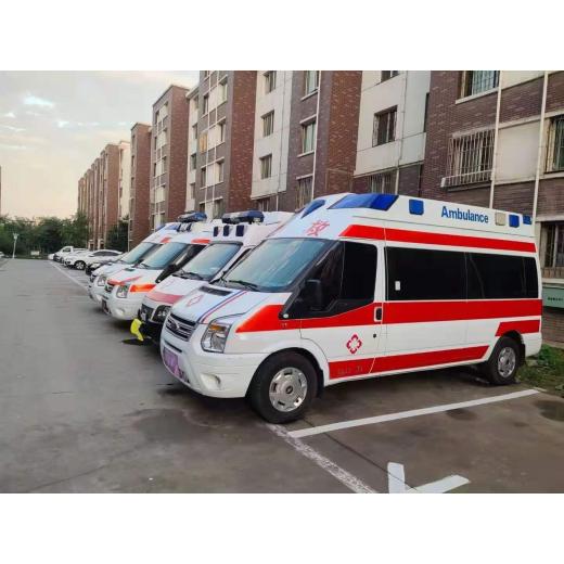 郑州病人转院跨省运送患者接送患者救护车