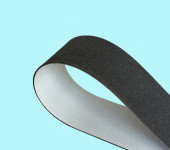 单面灰色防刮伤毛毡输送带防滑耐高温环形传送带